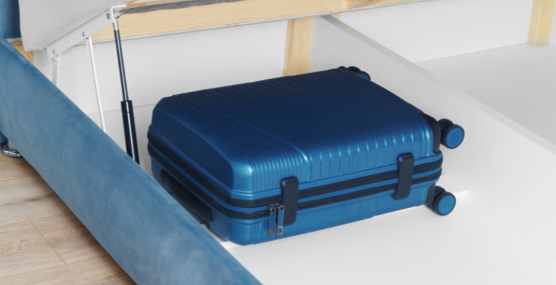 Bedroom Suitcase Storage